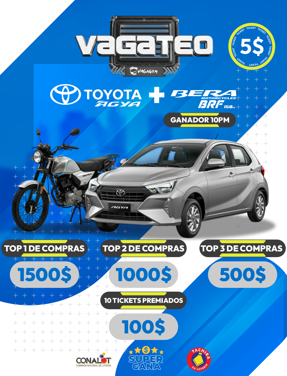 Vaga Sorteo #36
